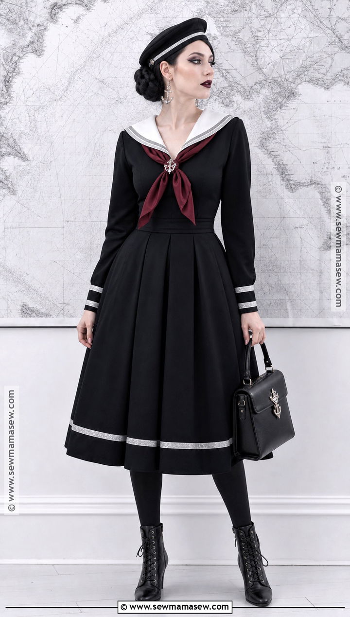 Gothic Sailor Costume - 40 sailor costume ideas for women