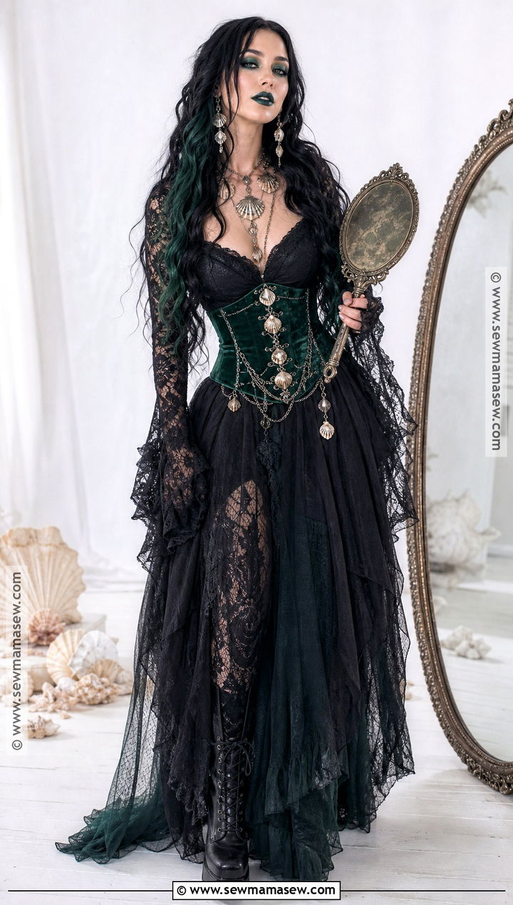 Gothic Siren Costume - 50 siren costume ideas