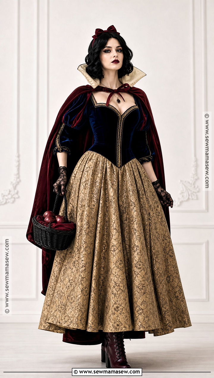 Gothic Snow White Costume - 40 snow white halloween costume ideas