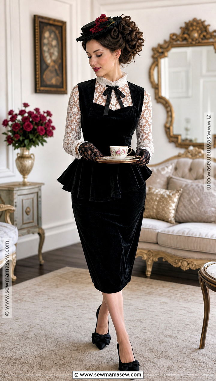 Gothic Tea Host Costume - 45 nun costume ideas