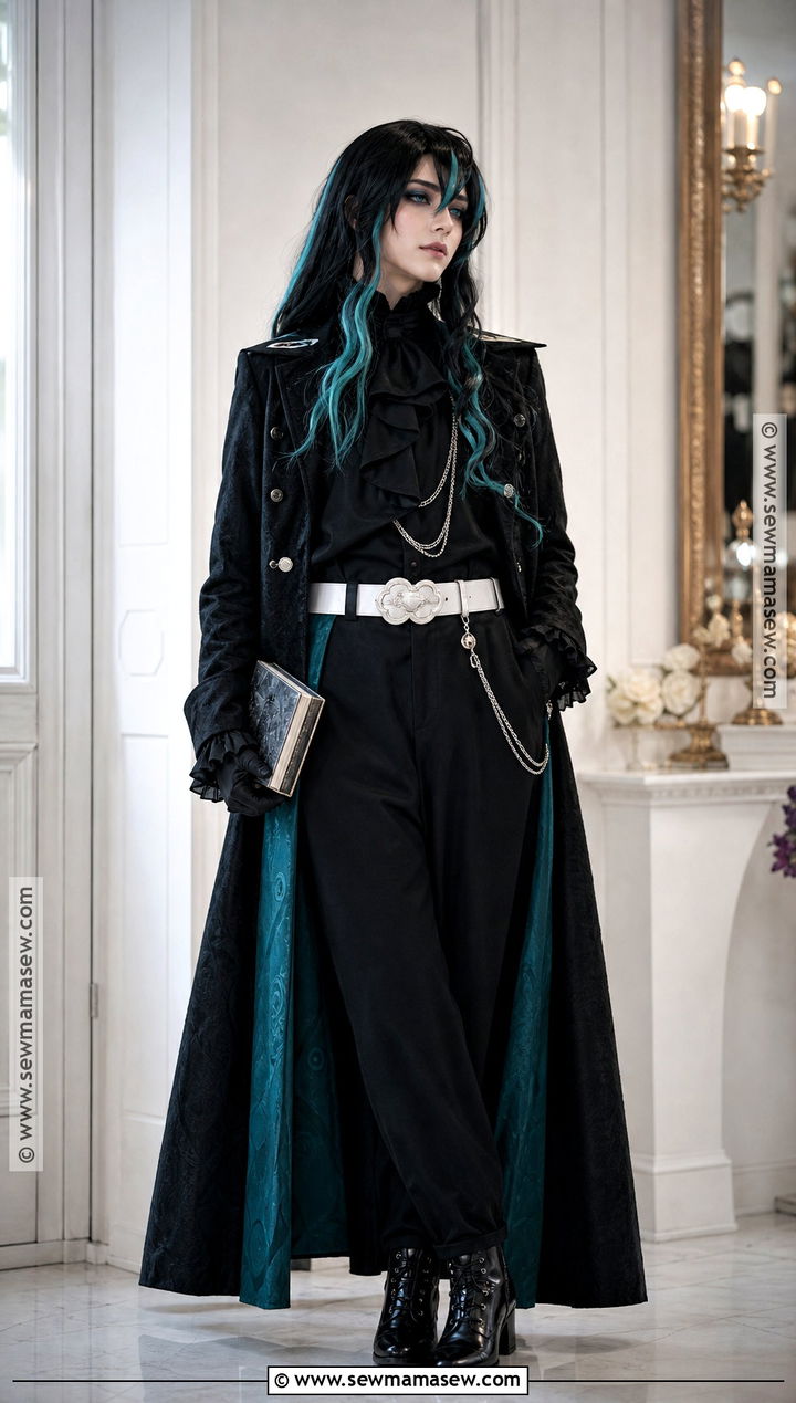 Gothic Tokito Cosplay With Victorian Coat - 35 tokito cosplay ideas