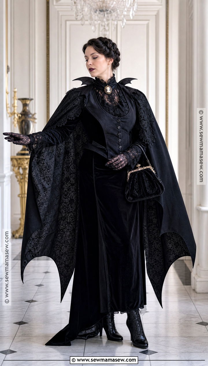 Gothic Victorian Bat Costume - 35 Bat Costume Women's Ideas