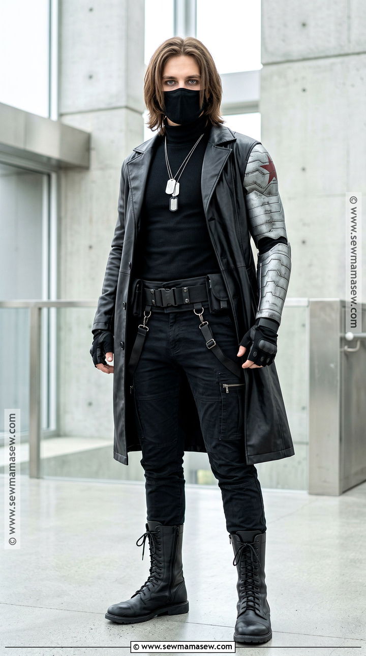 Gothic Winter Soldier Costume - 30 winter soldier costume ideas