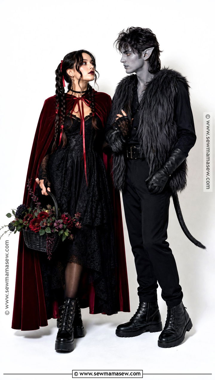 Gothic Wolf And Little Red Riding Hood Costume - 30 Wolf And Little Red Riding Hood Costume Ideas