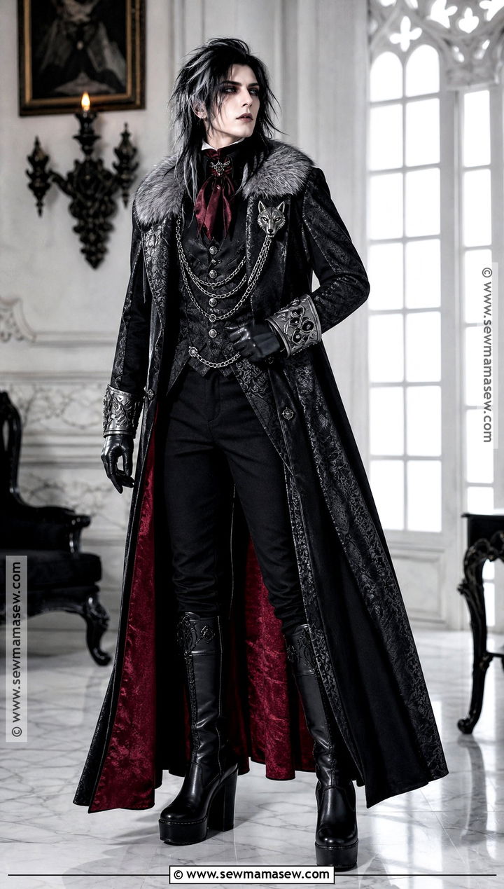 Gothic Wriothesley Cosplay - 30 Wriothesley Cosplay Ideas