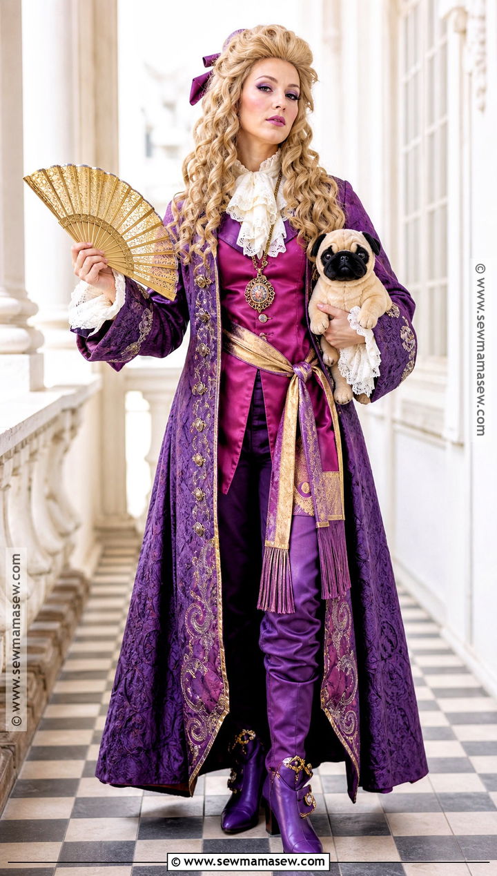 Governor Ratcliffe Costume With Purple Coat - 30 Disney Villain Costumes for Women