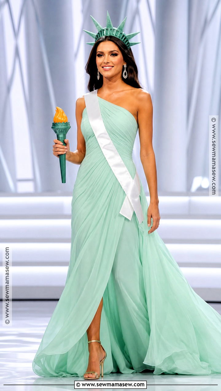 Gracie Hart Statue Of Liberty Costume - 35 miss congeniality costume ideas