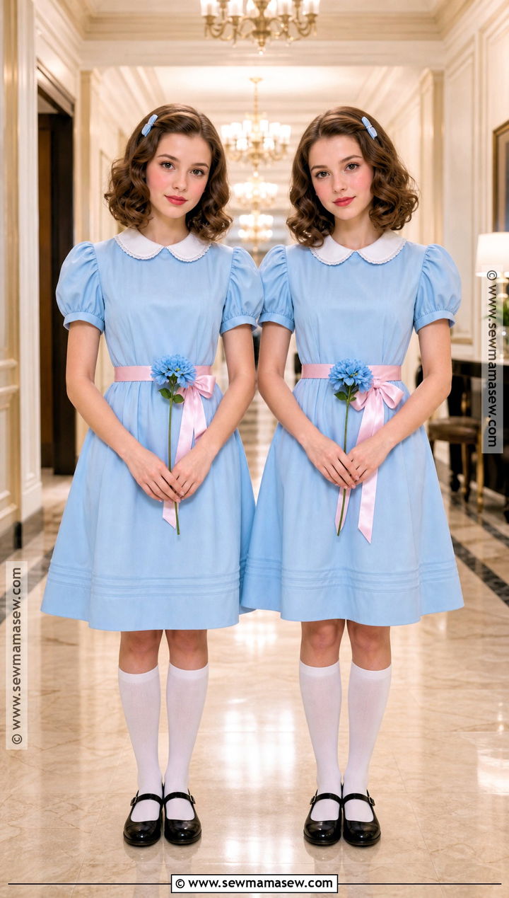 Grady Twins Costume For Two People - 30 scary movie costumes
