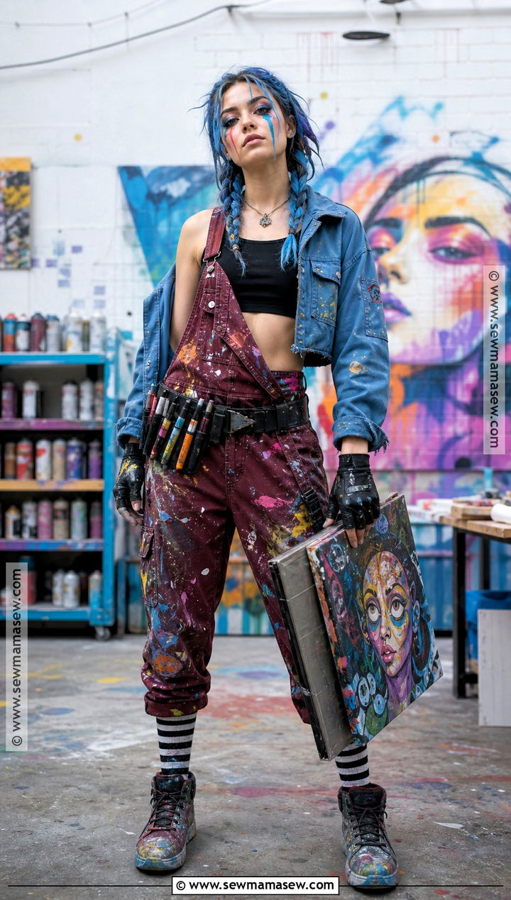 Graffiti Artist Jinx Cosplay - 45 jinx cosplay ideas