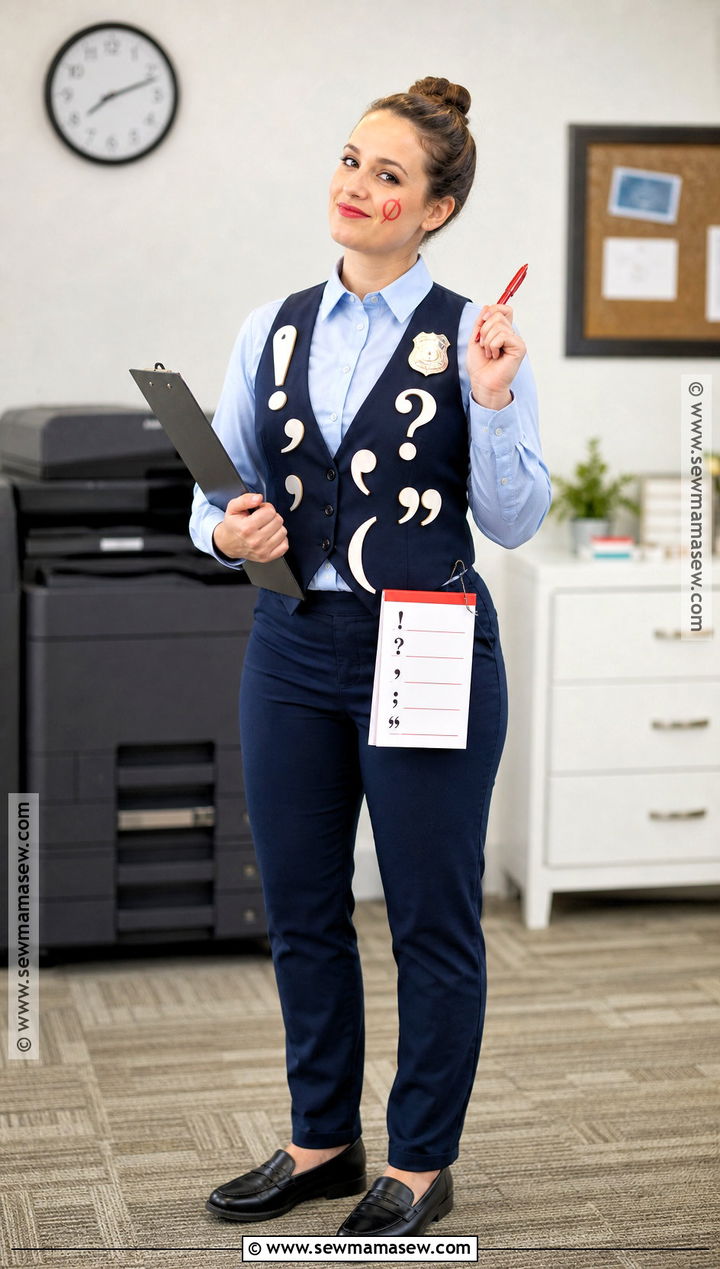 Grammar Police Costume - 35 Witty Halloween Costumes