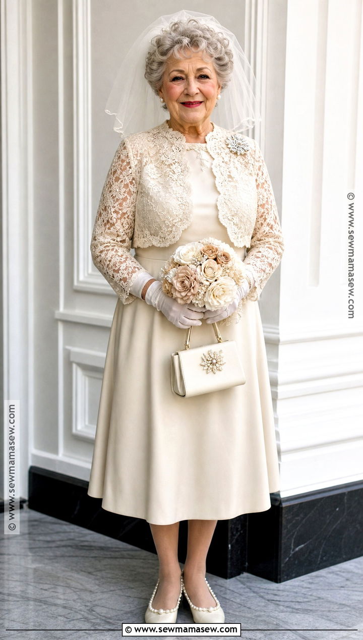 Grandma Bride Costume With Veil - 40 grandma costume ideas