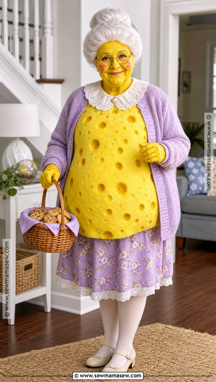 Grandma SquarePants Costume - 35 spongebob character costumes