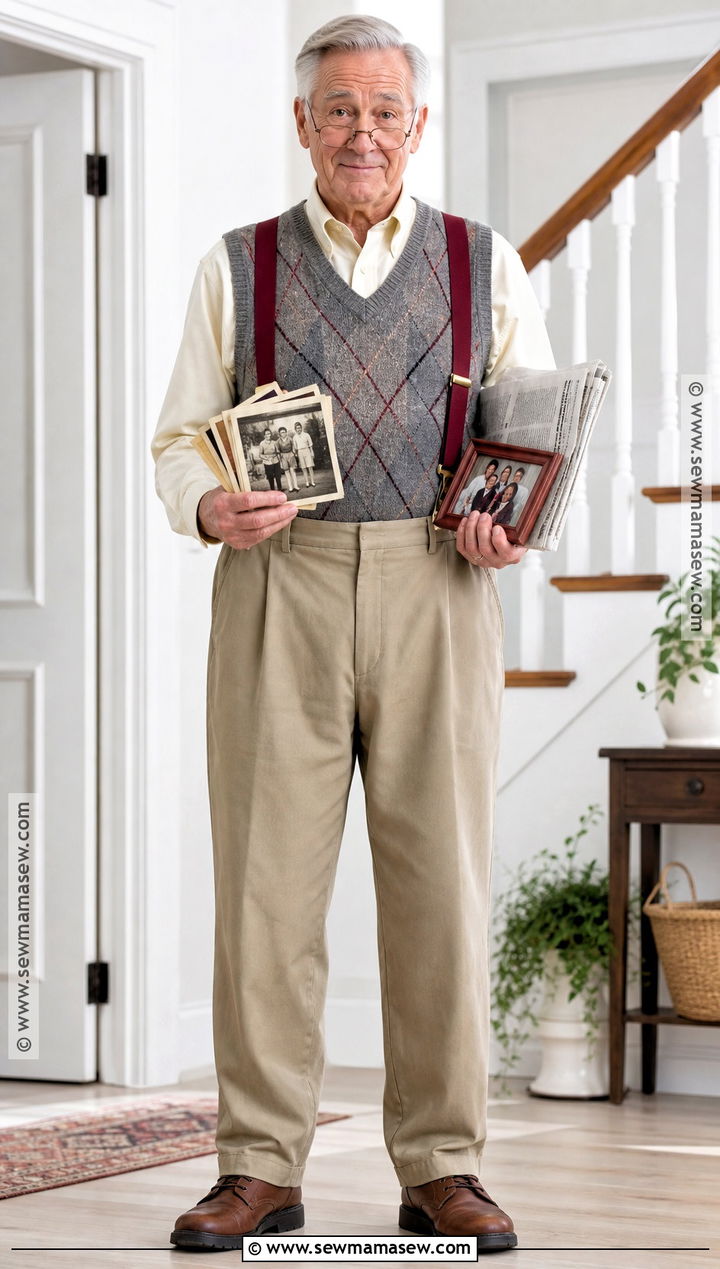 Grandpa Heffley Costume - 35 diary of a wimpy kid costume ideas