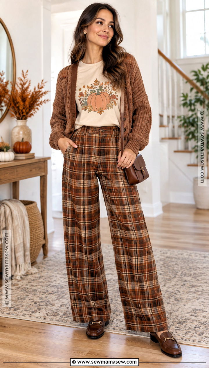 Grateful Mama Shirt With Plaid Pants - 15 mama thanksgiving shirt ideas