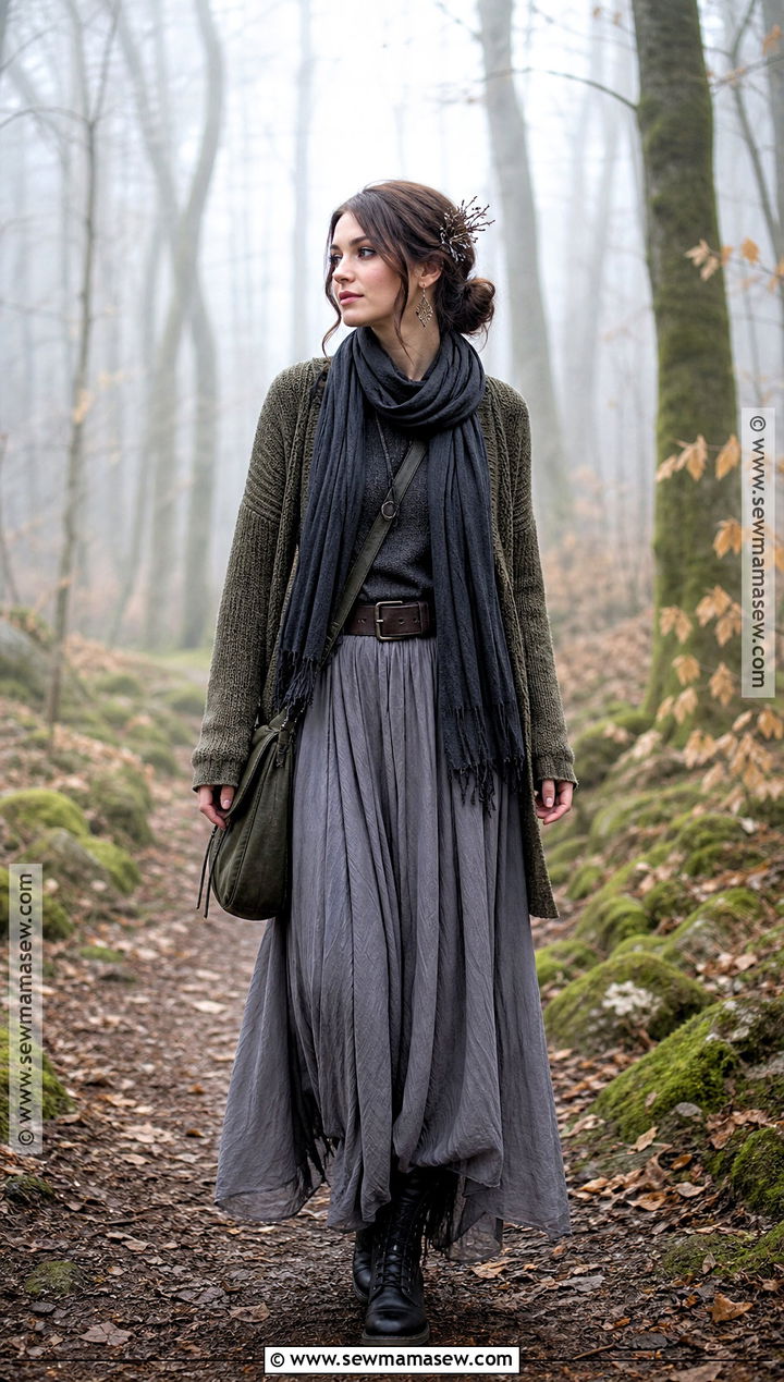 Gray Forest Witch Outfit - 35 forest witch outfit ideas