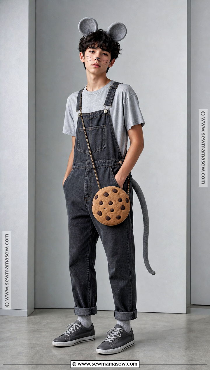 Gray Monochrome If You Give A Mouse A Cookie Costume - 45 if you give a mouse a cookie costume ideas