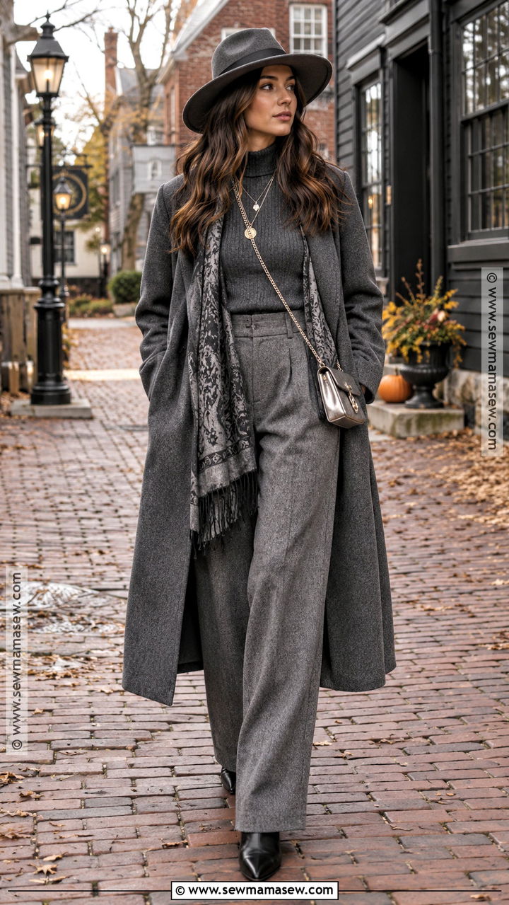 Gray Monochrome Salem Witch Outfit - 20 salem outfits fall witch