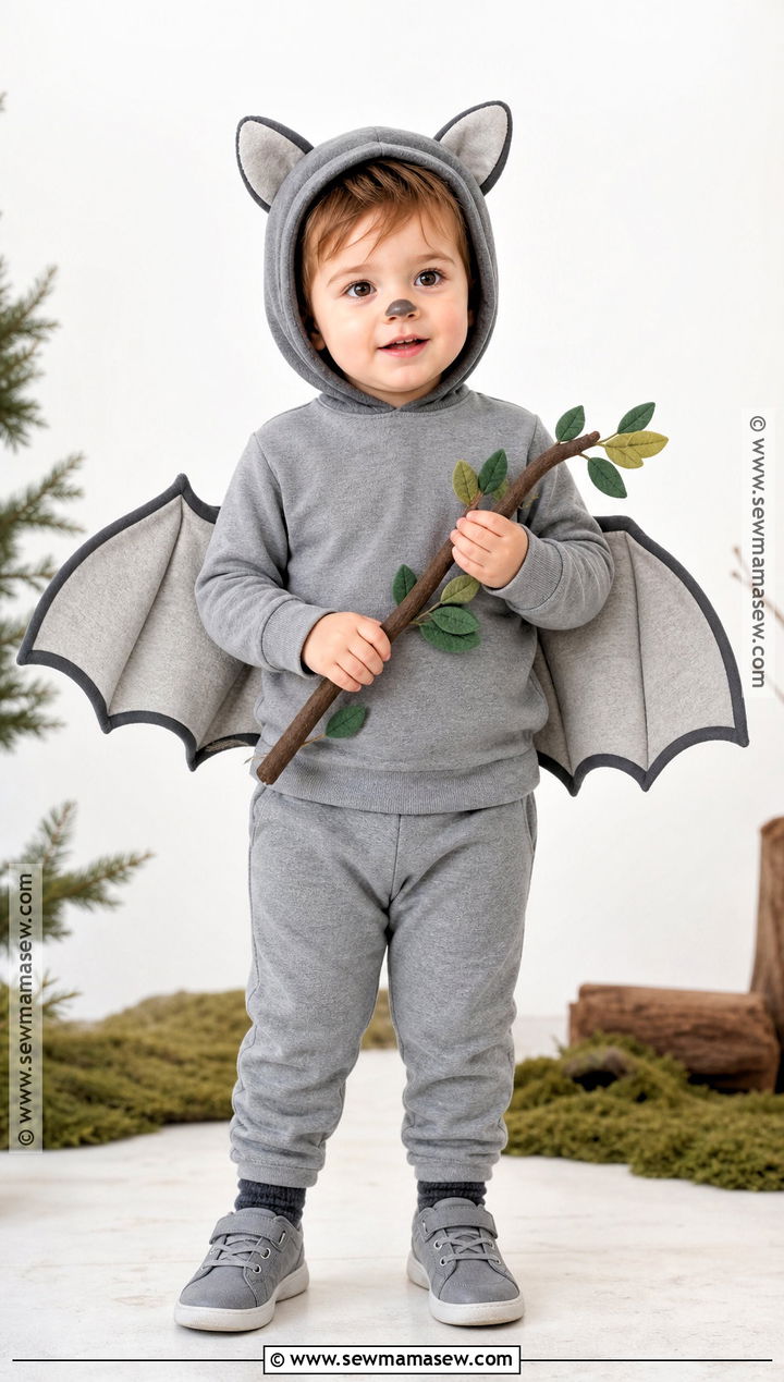 Gray Toddler Bat Costume - 30 toddler bat costume ideas