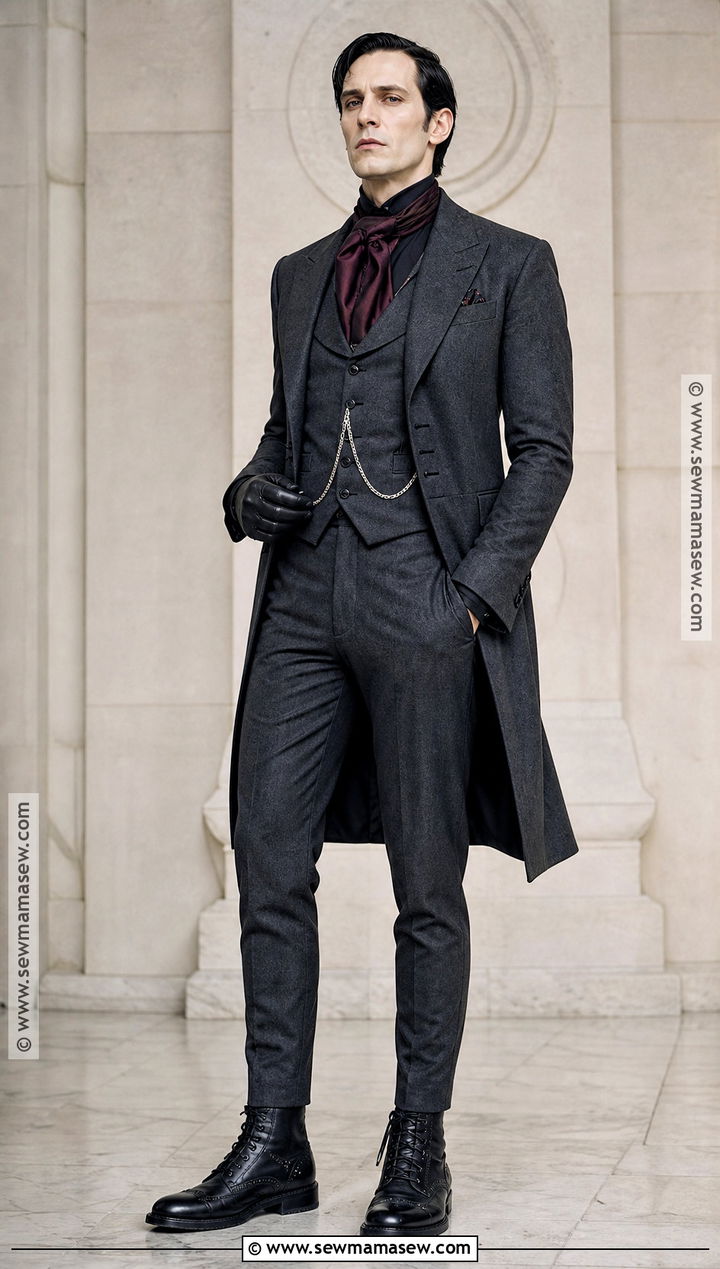Gray Victorian Vampire Outfit - 30 victorian vampire outfit male ideas
