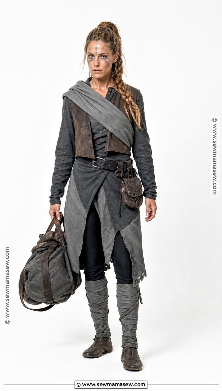 Gray Viking Raider Costume - 35 viking costume ideas for females