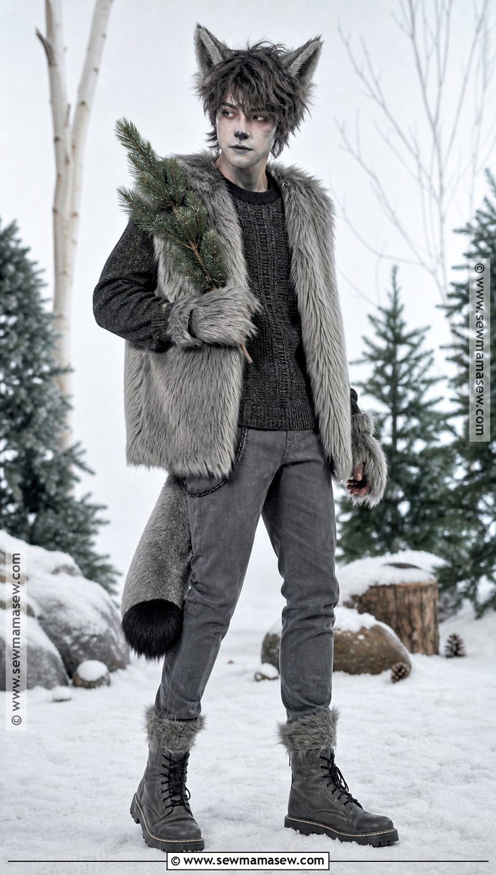 Gray Wolf Costume - 40 animal costume ideas