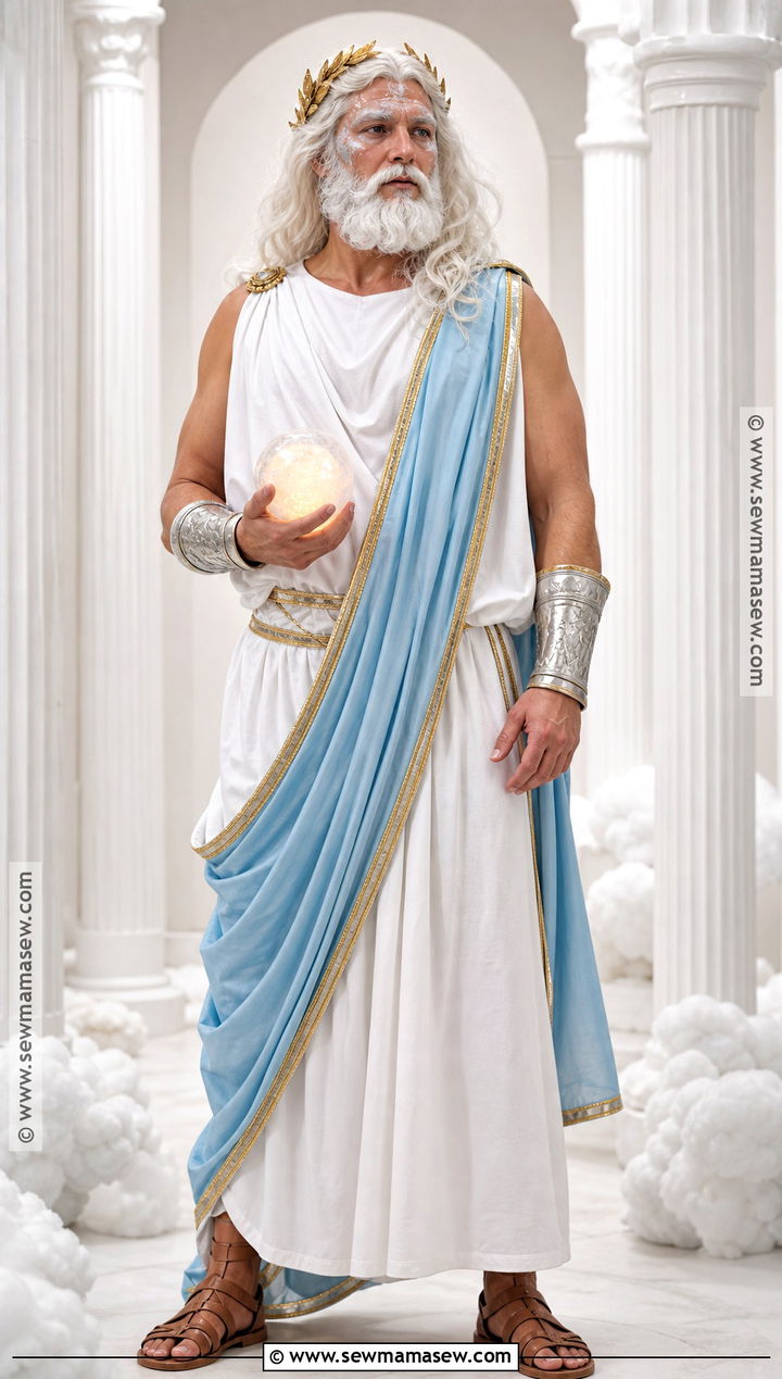 Greek God Zeus Costume - 45 male halloween costumes