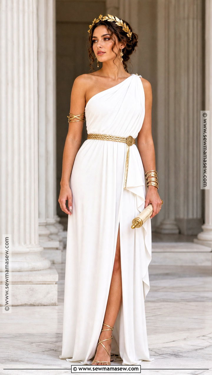Greek Goddess Costume - 30 good halloween costumes for women