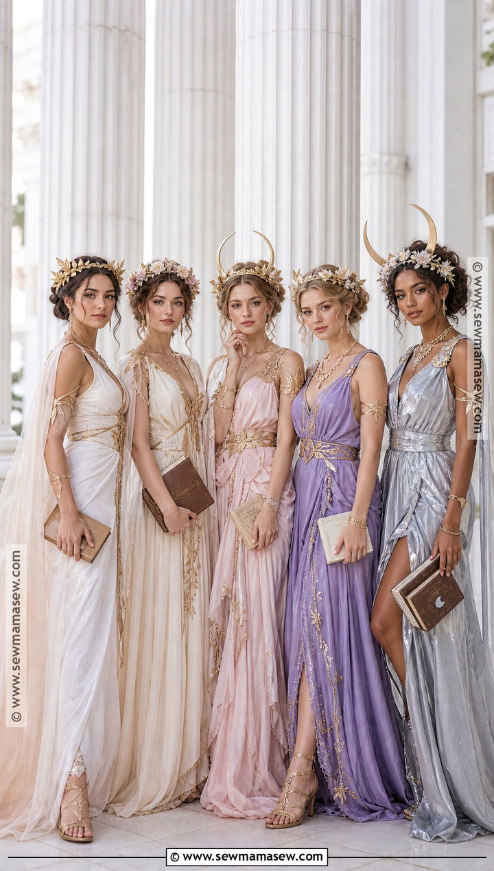 Greek Goddess Group Costume - 30 Halloween Costumes Women Group