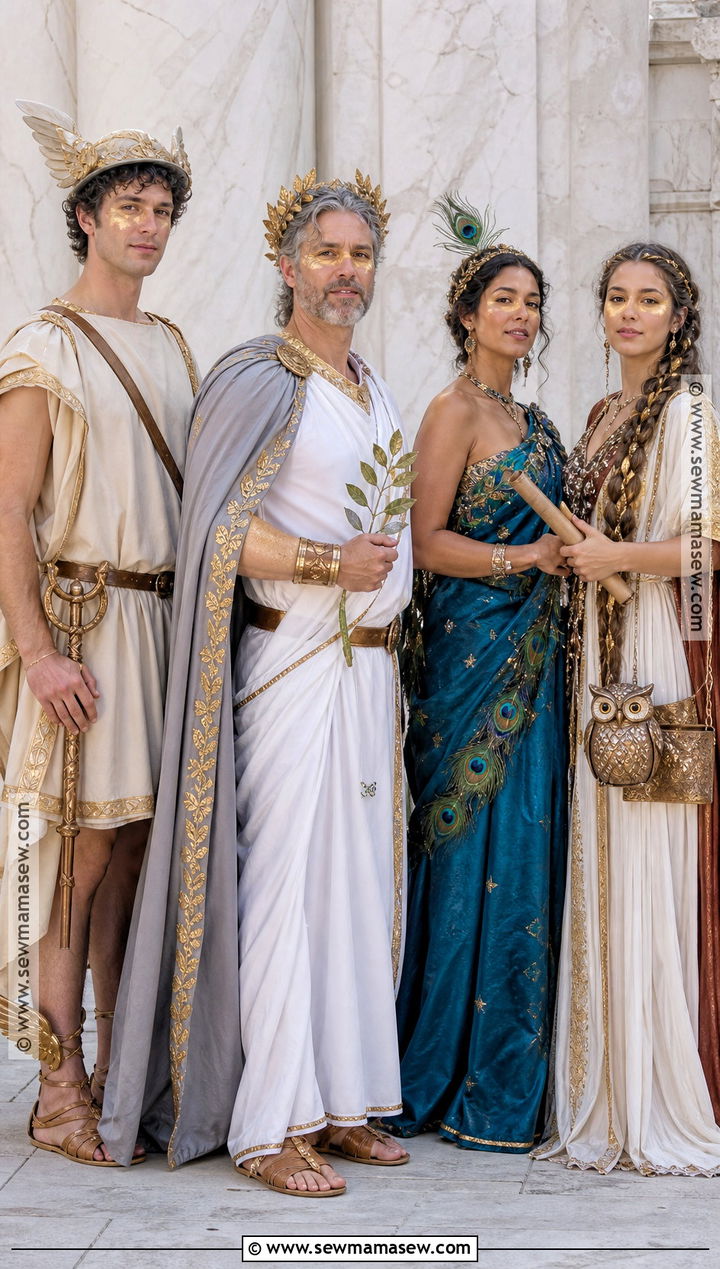 Greek Mythology Group Costume - 45 4 people halloween costumes