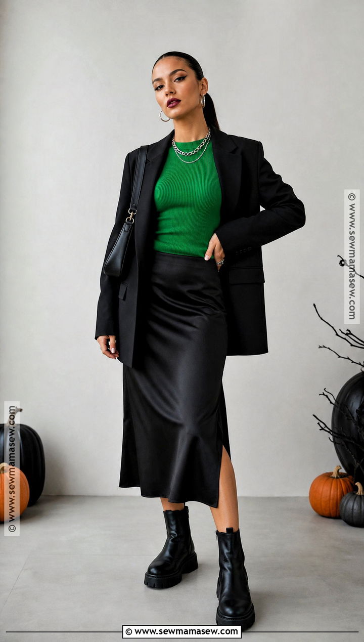 Green And Black Halloween Outfit - 50 halloween outfit ideas