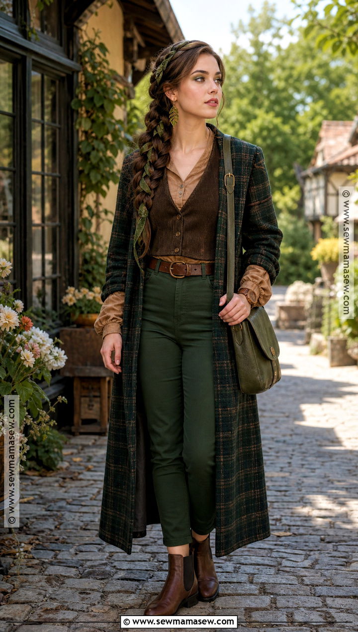 Green And Brown Forest Witch Outfit - 35 forest witch outfit ideas