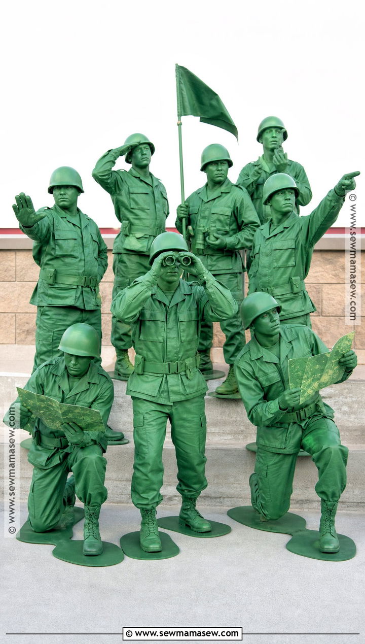 Green Army Men Toy Story Group Costume - 35 toy story group costume ideas