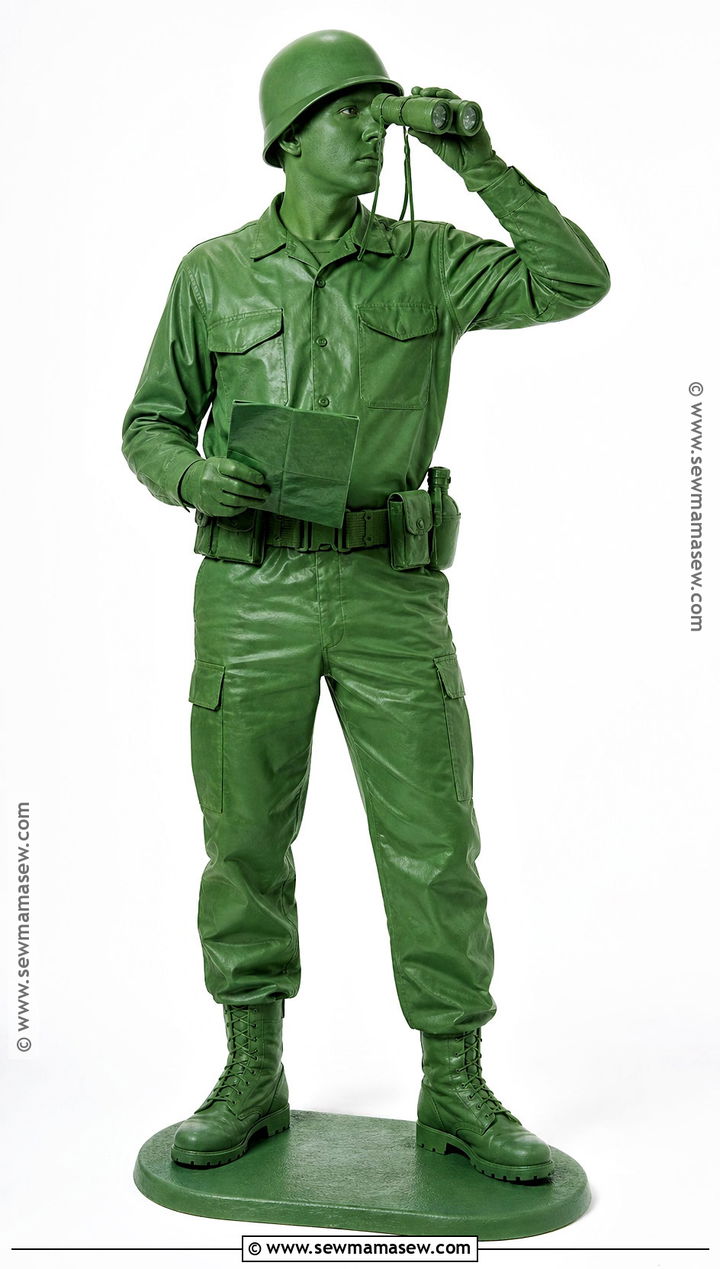 Green Army Soldier Costume - 35 toy story costume ideas