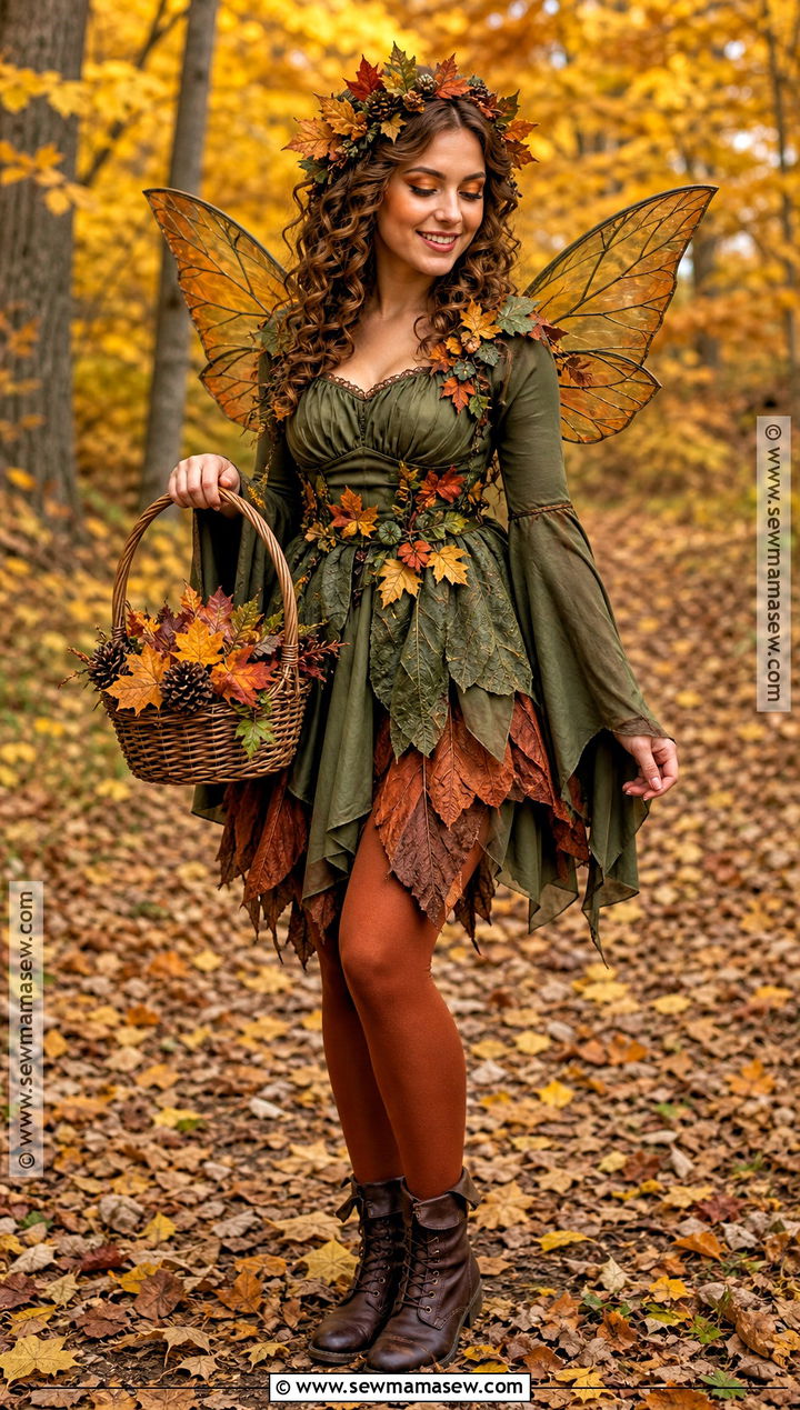 Green Autumn Fairy Costume - 30 Green Fairy Costume Ideas