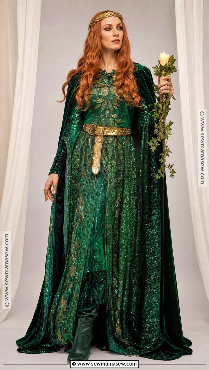Green Beetlewing Lady Macbeth Costume - 30 Lady Macbeth Costume Ideas