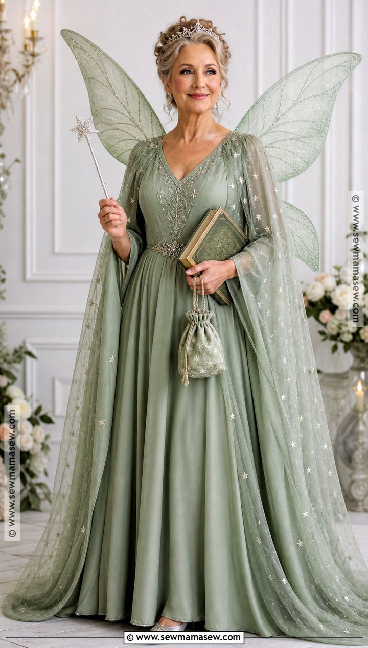 Green Fairy Godmother Costume - 30 Green Fairy Costume Ideas