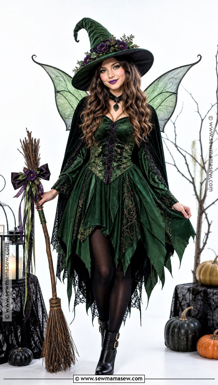 Green Fairy Witch Costume - 30 Green Fairy Costume Ideas