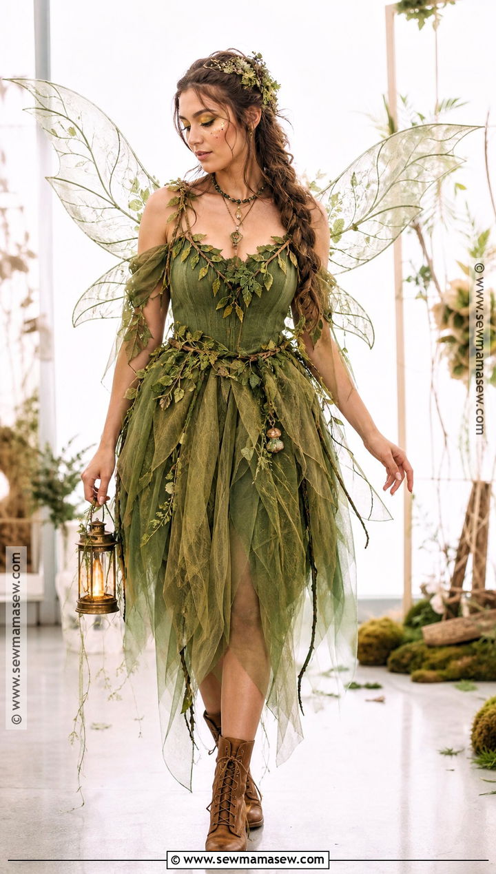 Green Forest Fairy Costume - 35 green halloween costumes