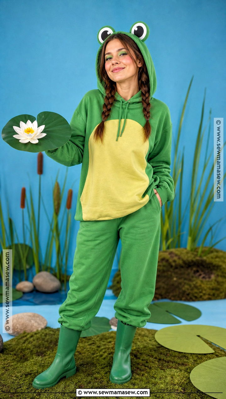 Green Frog Costume - 40 simple costumes