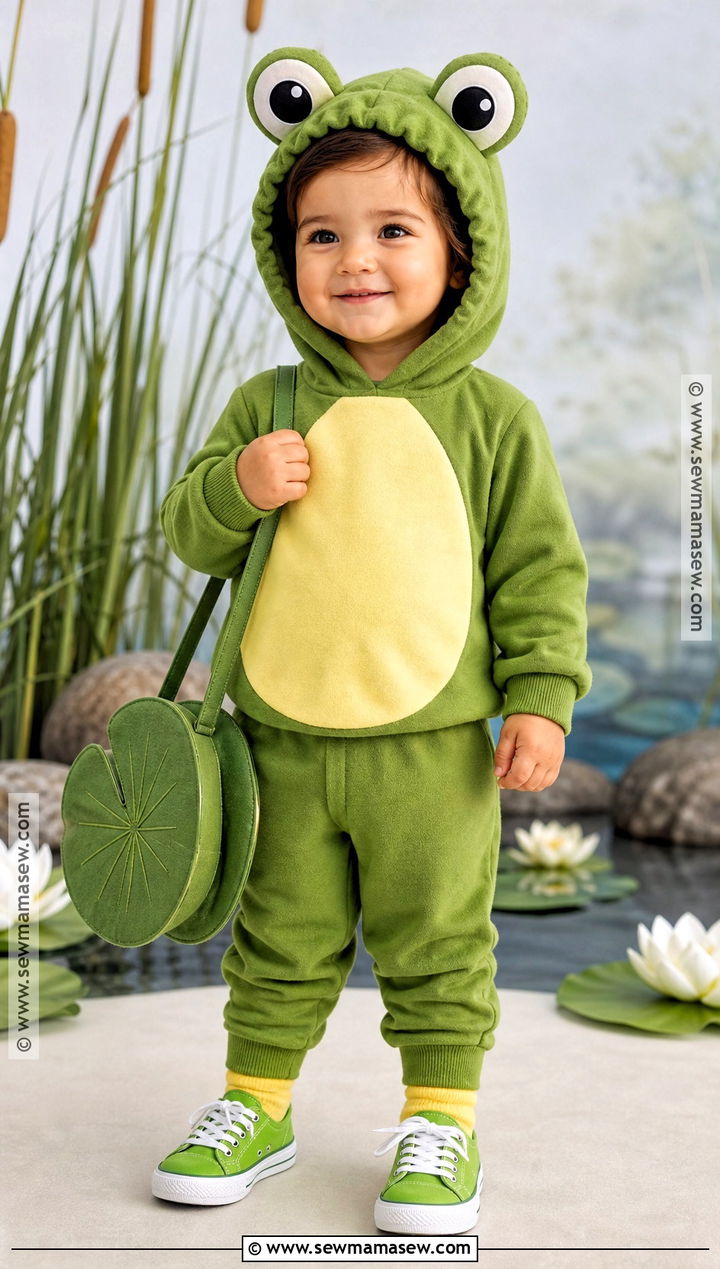 Green Frog Toddler Halloween Costume - 45 toddler halloween costumes