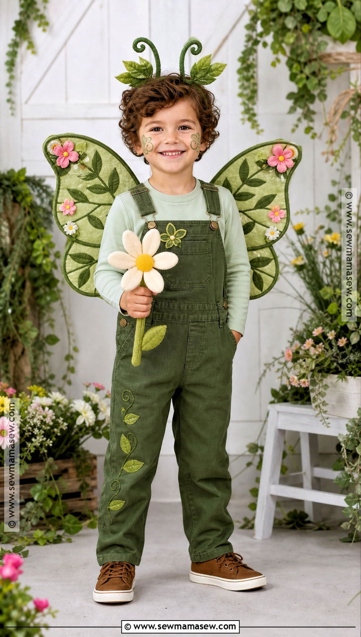 Green Garden Butterfly Costume For Kids - 35 butterfly costume ideas for kids