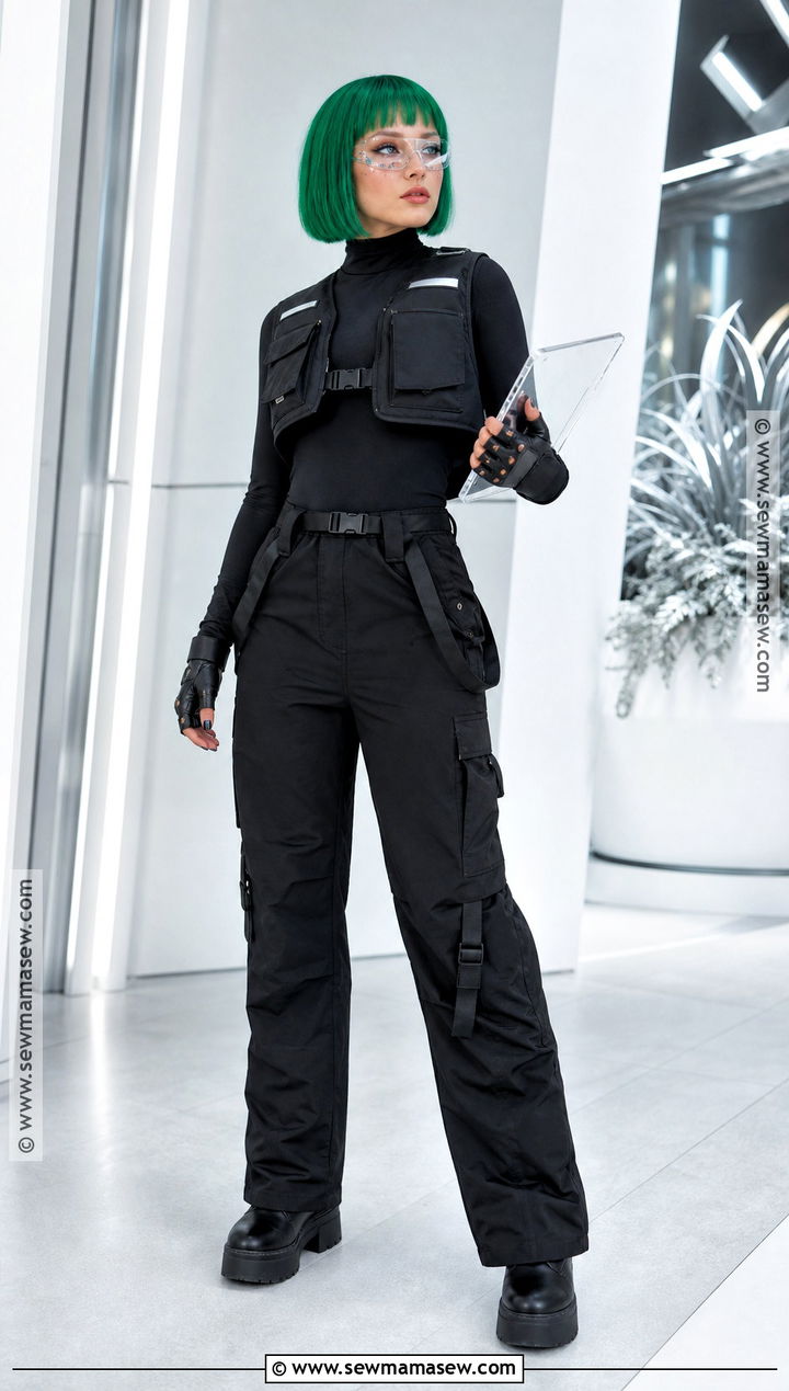 Green Haired Cyberpunk Costume - 30 green hair costume ideas