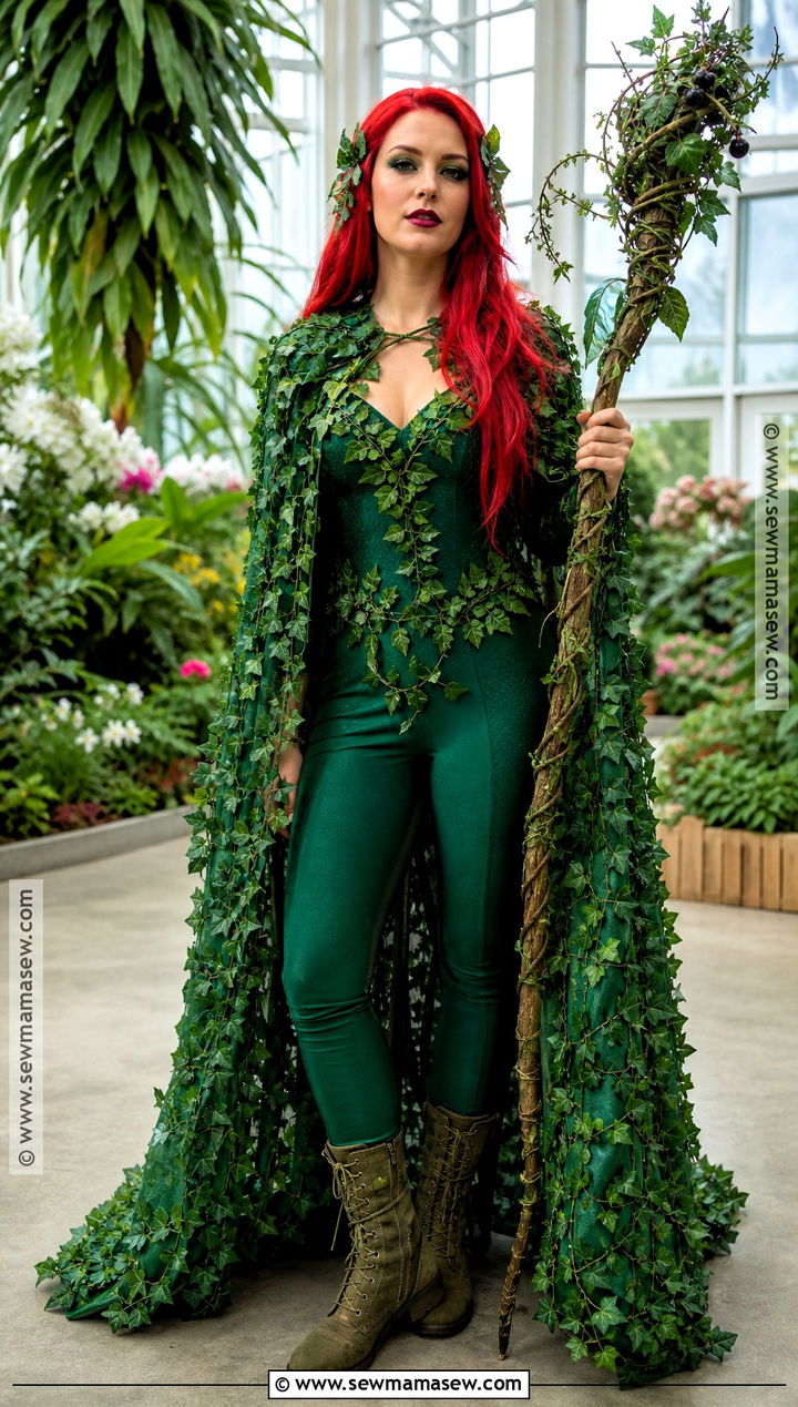 Green Ivy Cape Costume - 30 green ivy costume ideas