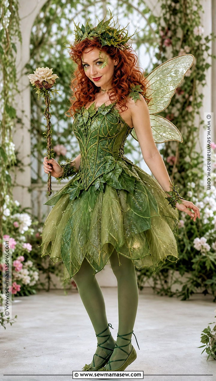 Green Ivy Fairy Costume - 30 green ivy costume ideas