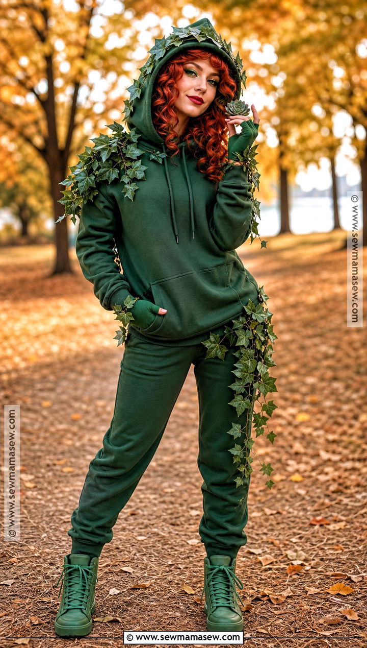 Green Ivy Hoodie Costume - 30 green ivy costume ideas