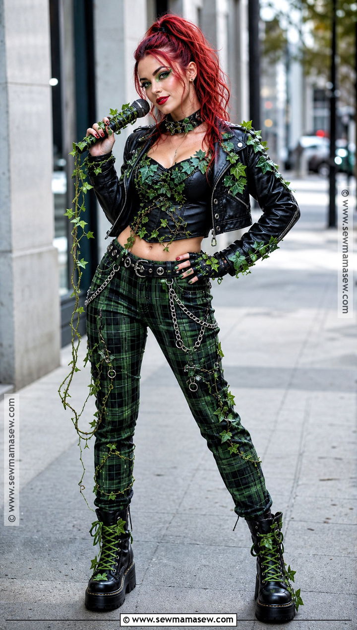 Green Ivy Punk Costume - 30 green ivy costume ideas