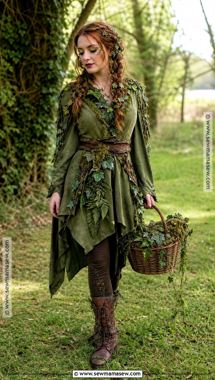 Green Ivy Woodland Costume - 30 green ivy costume ideas
