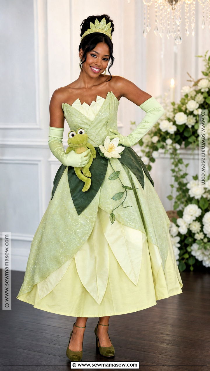 Green Lily Pad Princess Tiana Costume - 40 princess tiana costume ideas