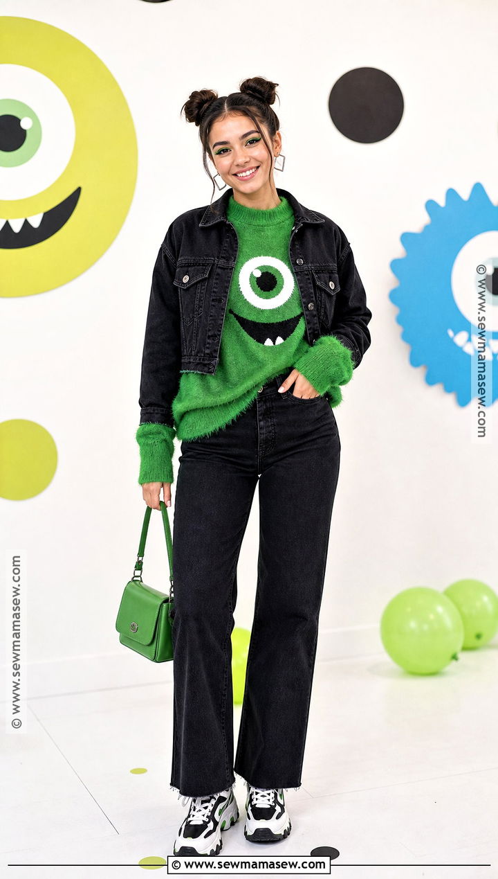 Green Monster Halloween Outfit - 30 Halloween Themed Outfits