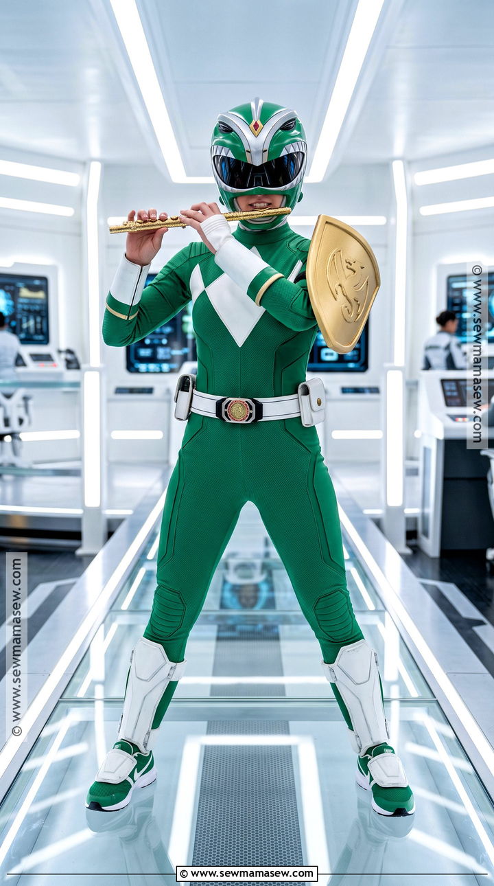 Green Power Ranger Costume - 35 green halloween costumes